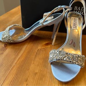 Badgley Mischka Rider stiletto heel in Blue